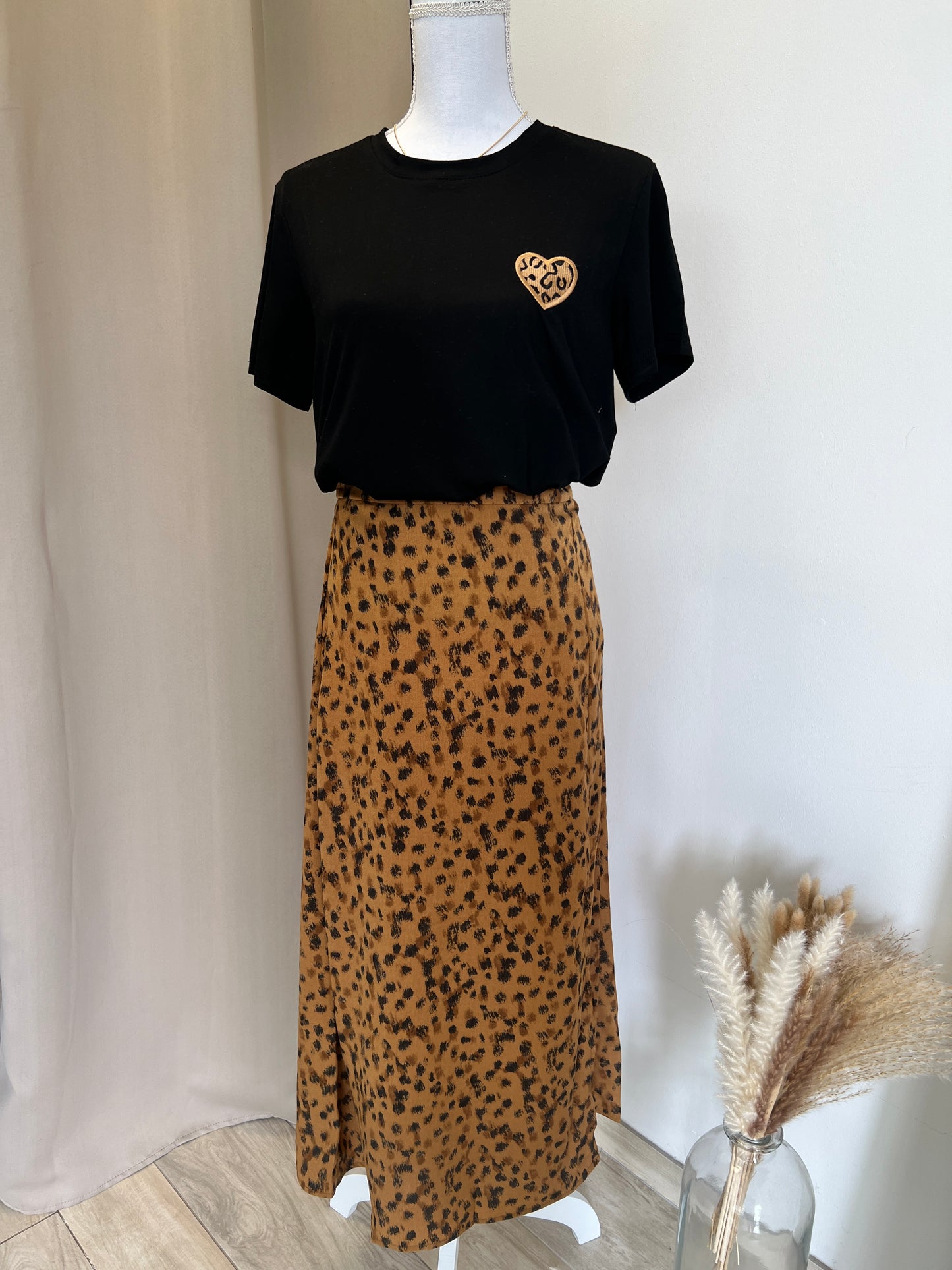 T-SHIRT SALOMÉ léopard